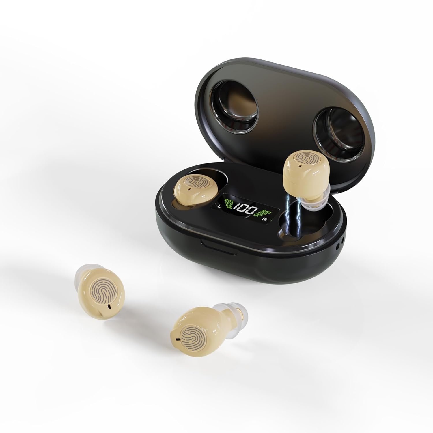 Rechargeable Hearing Aids for Seniors with Noise Cancelling ...