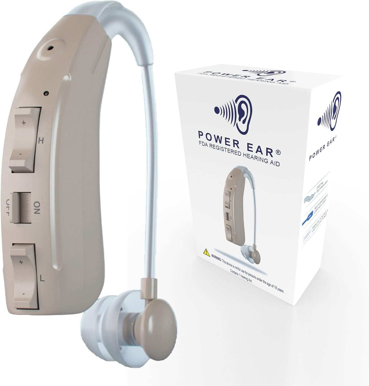 Digital Hearing Aids by Cleanzone, Rechargeable Hearing Aid ...