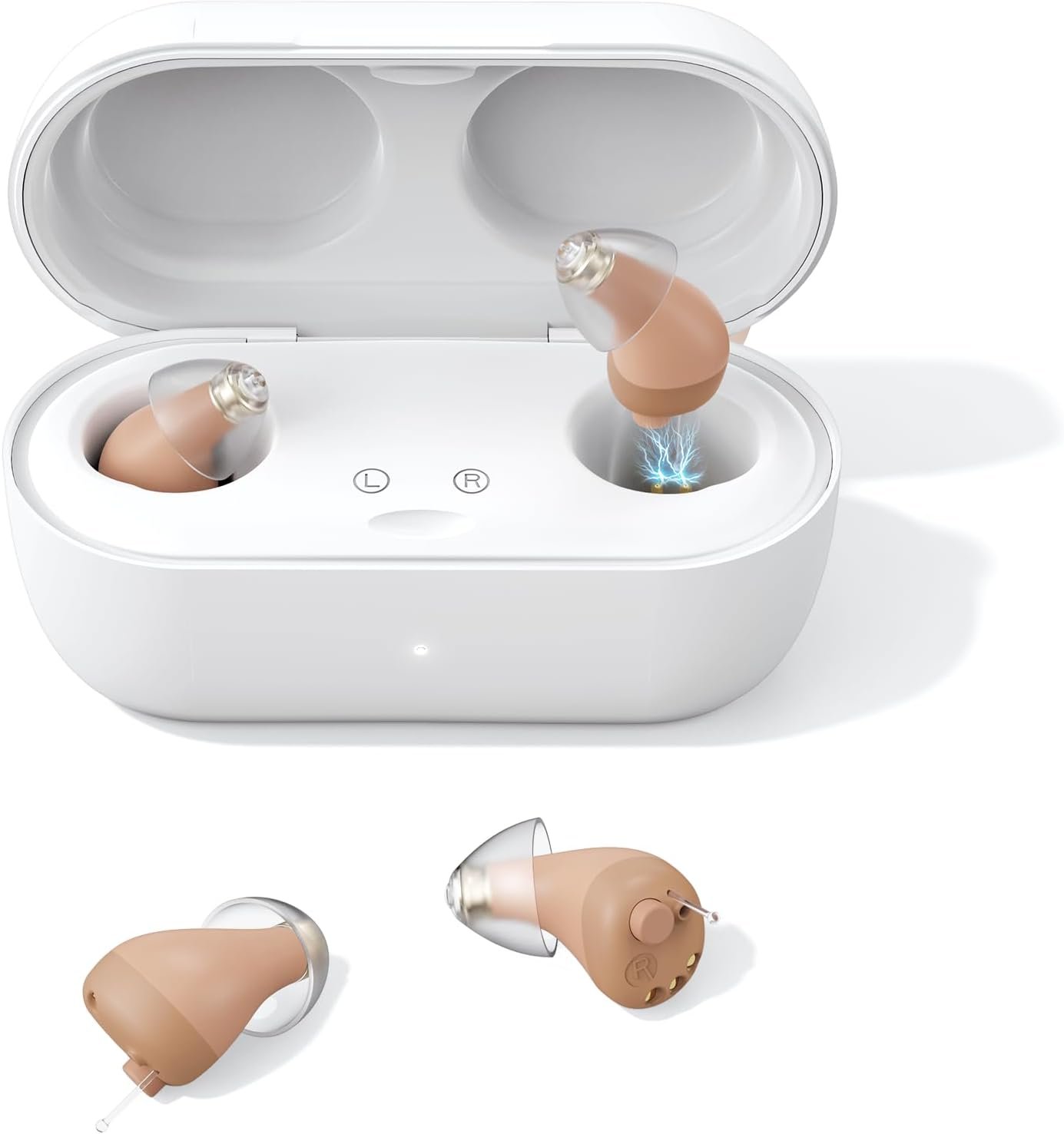Supermini Hearing Aids, Pair, TM S b17