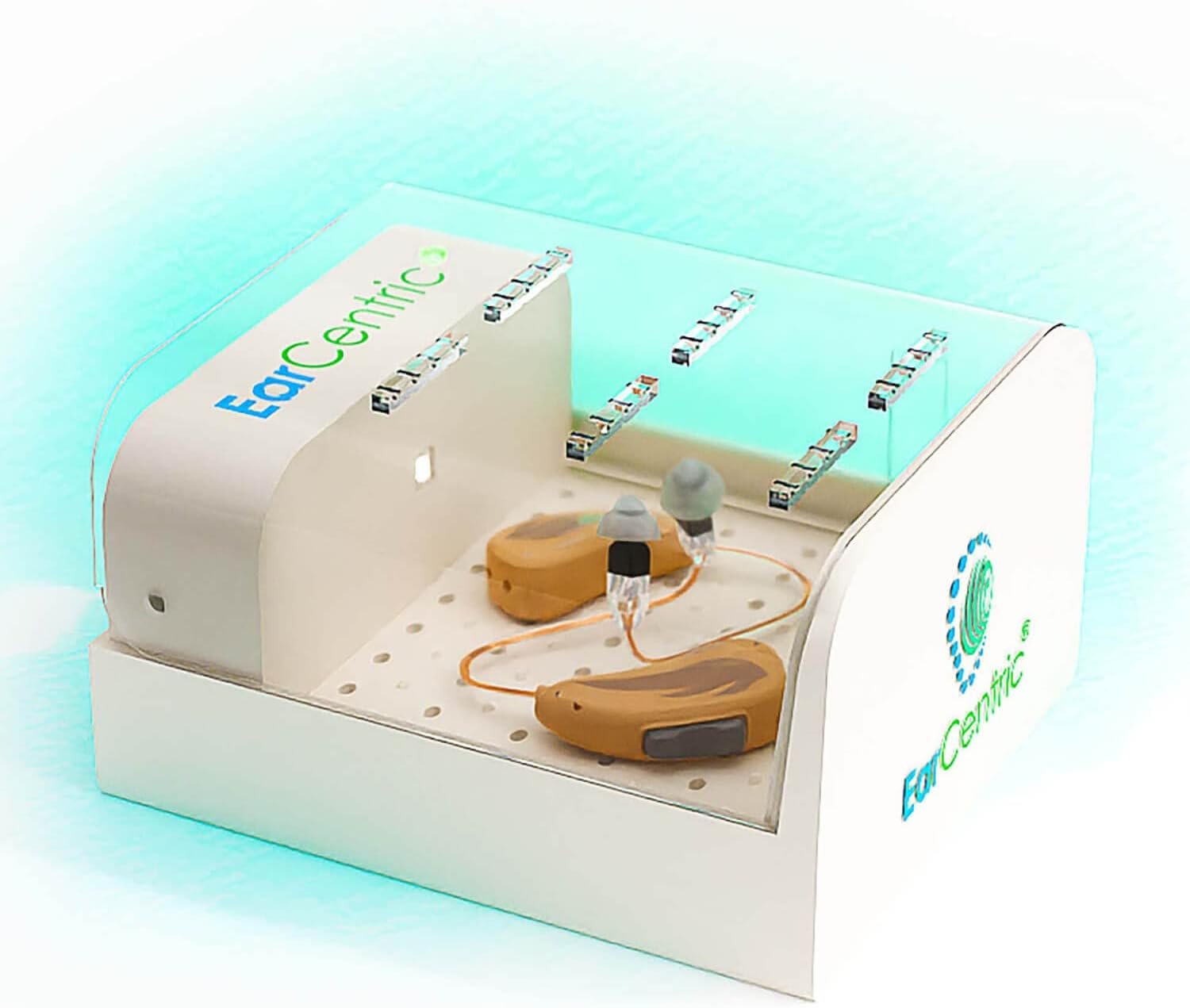 EarCentric RapidDry Automatic Hearing Aid Dryer, Dehumidifie...