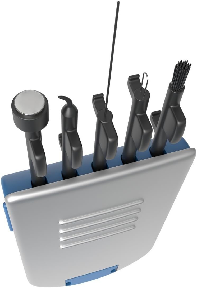 EZY DOSE 5 in 1 Hearing Aid Everyday Cleaning Tools, Small K...