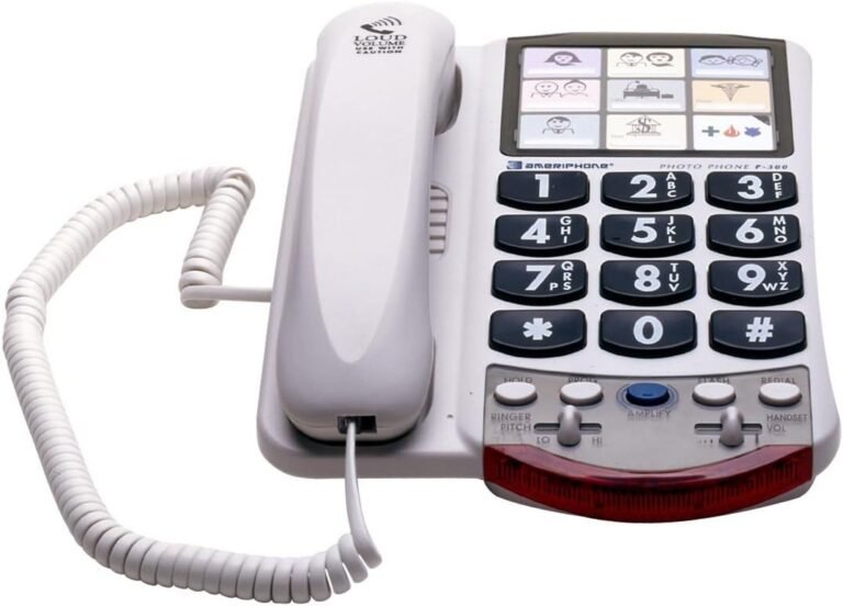 big button amplified phones
