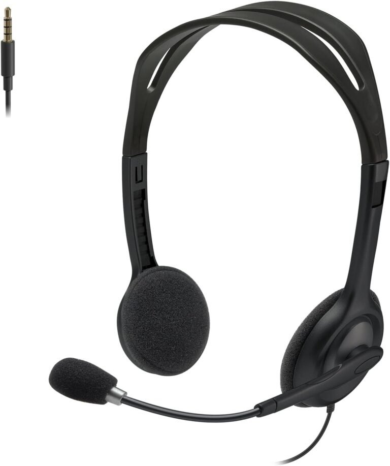 noise-canceling headphones with microphone