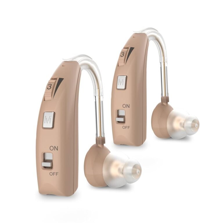 Rechargeable Hearing Aid for Seniors, Digital Hearing Amplif...