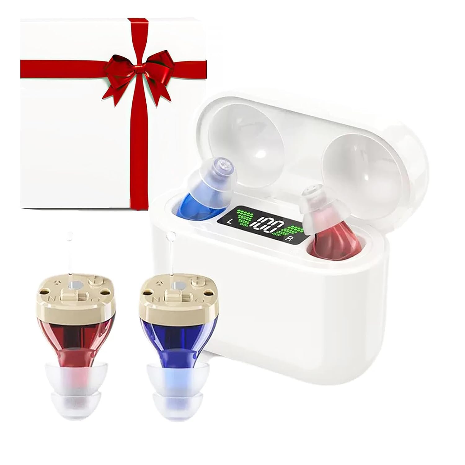 Zenetic self fitting otc rechargeable digital invisible hear...