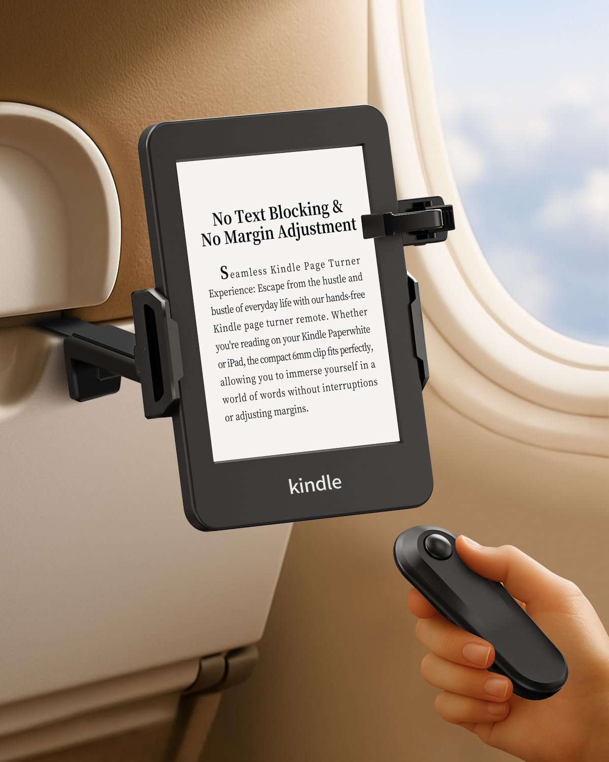 Kindle book holder