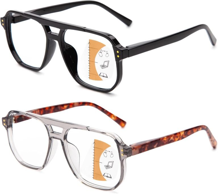 progressive reading glasses men