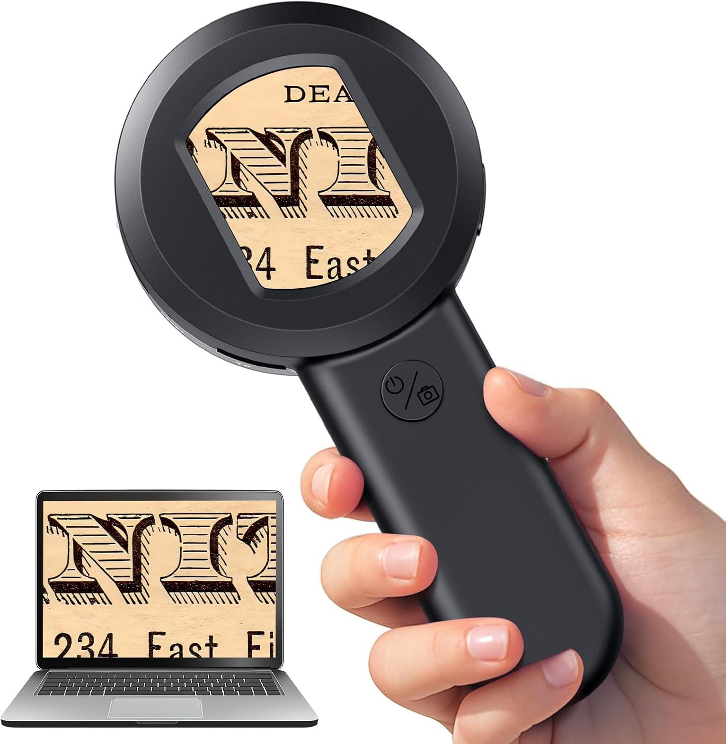 high-powered magnifiers