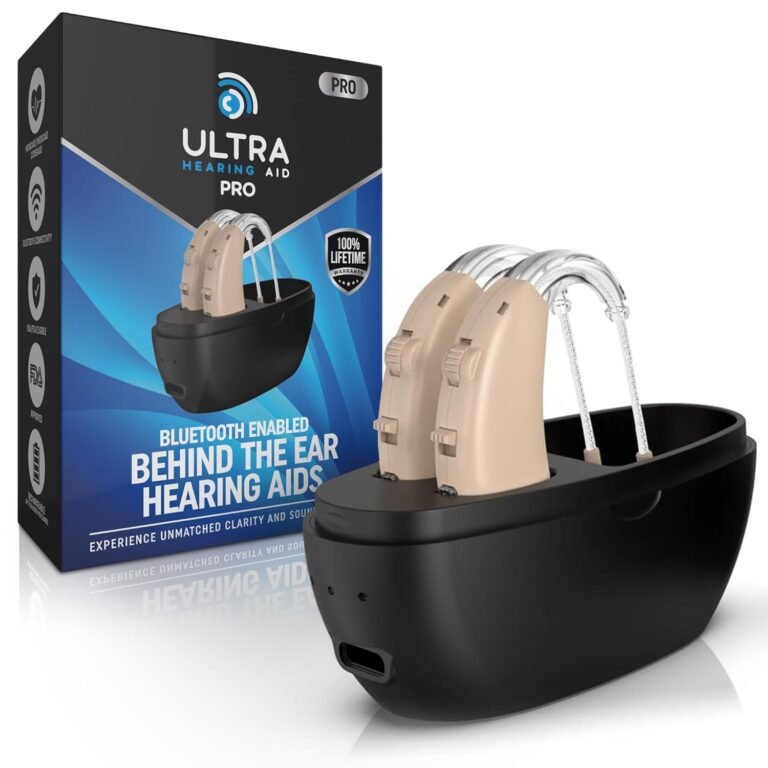 Ultra Hearing Aid Pro Bluetooth Enabled Behind The Ear Model...