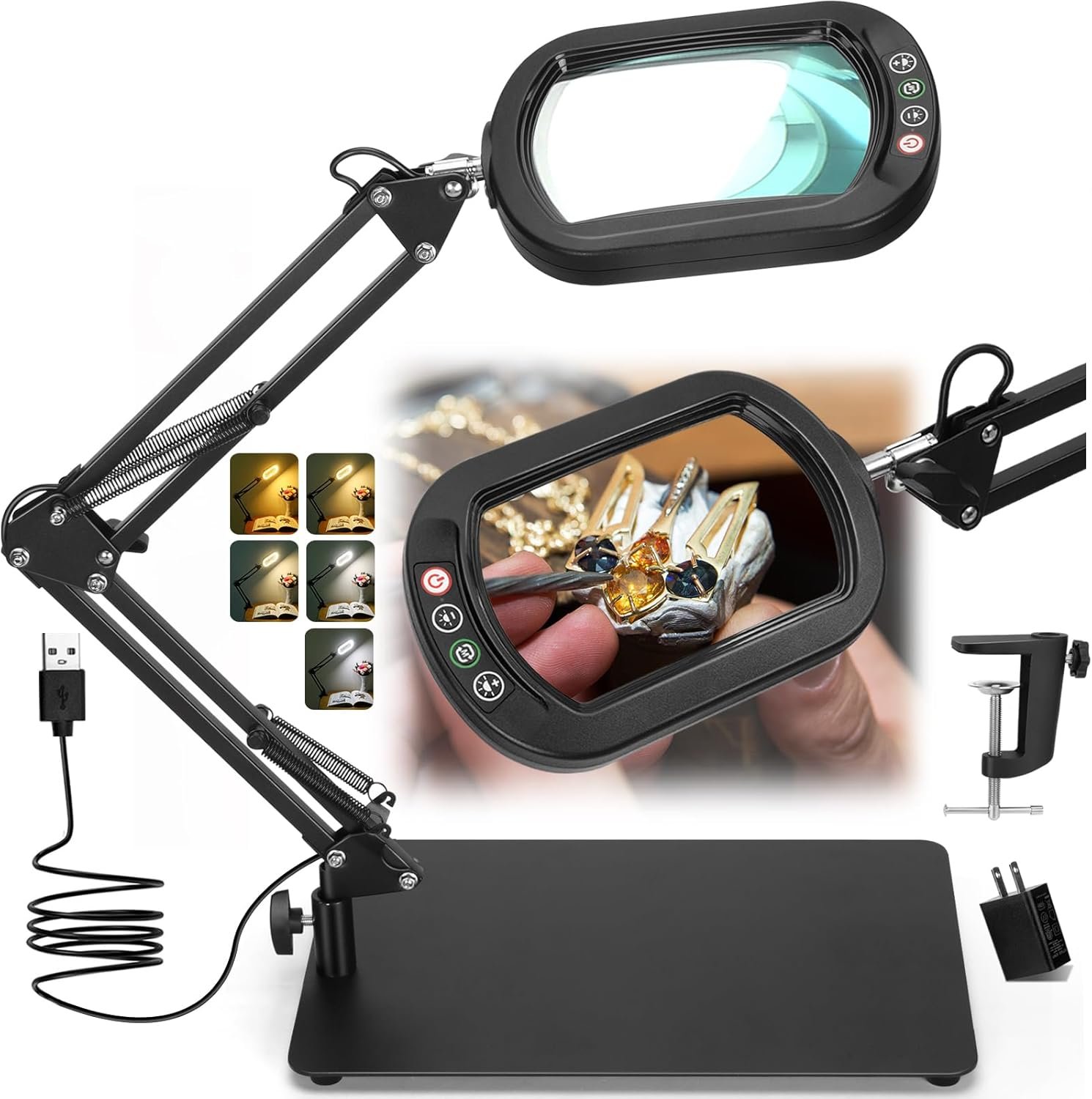 illuminated magnifiers