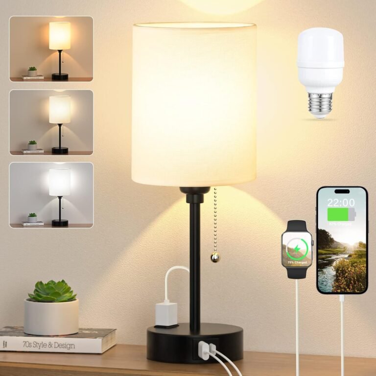 table lamps with USB ports