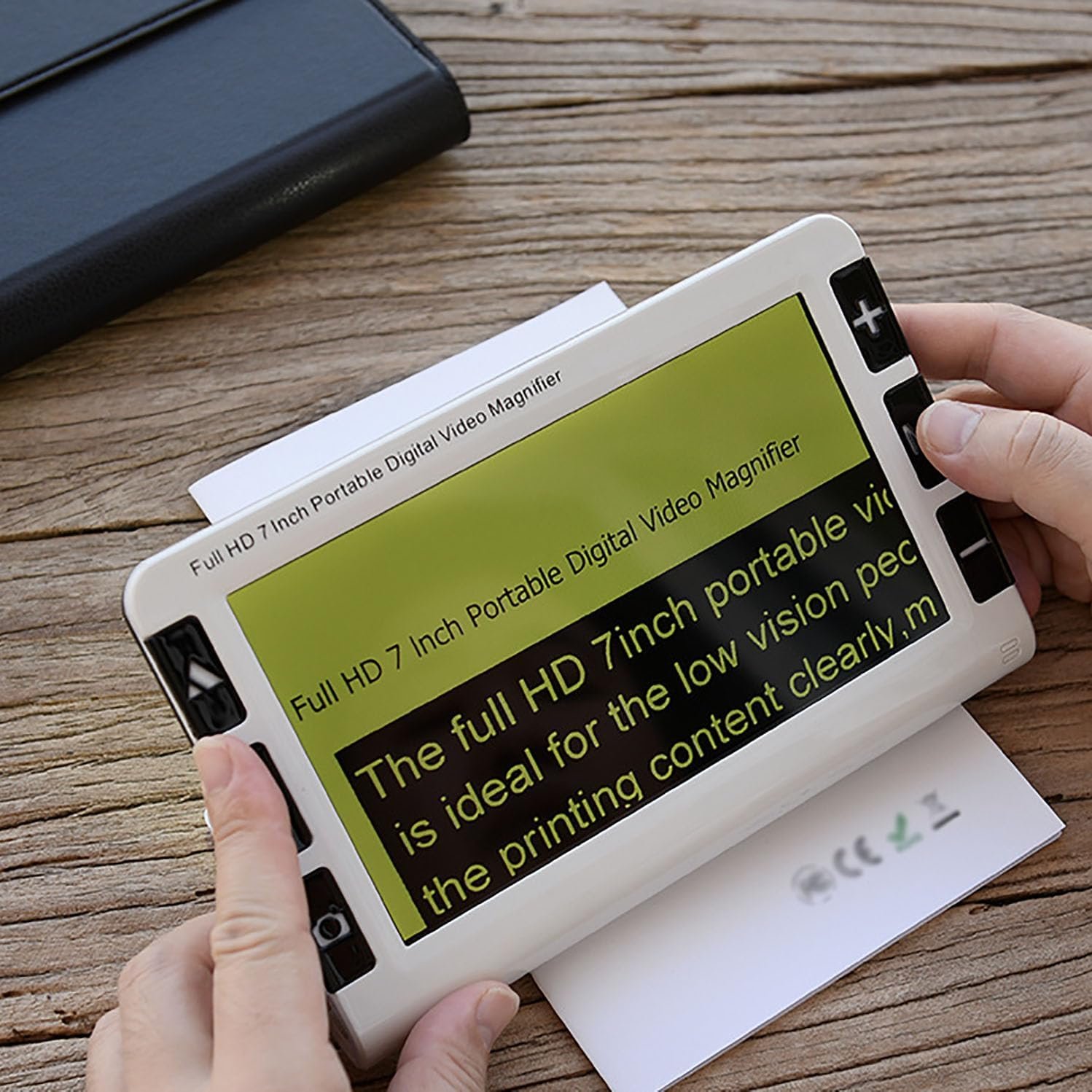 tactile aids for low vision