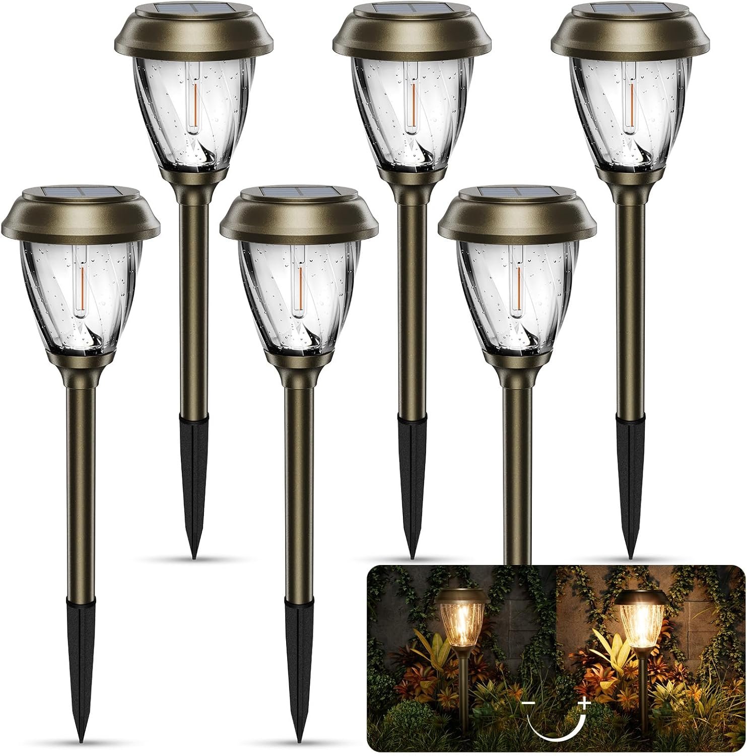 solar garden lights