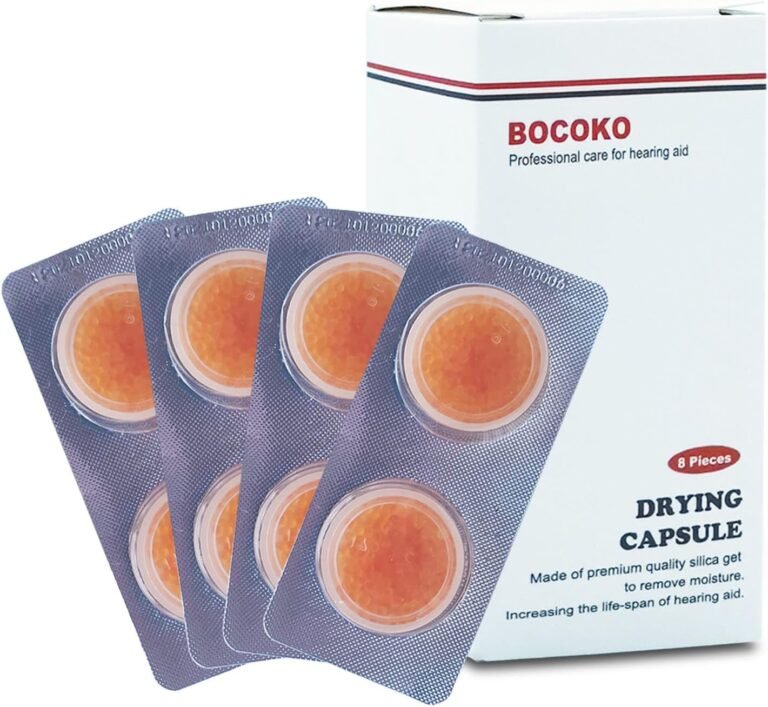 8 Pieces Hearing Aid Drying Capsules C&C Dry Cap for Phonak,...