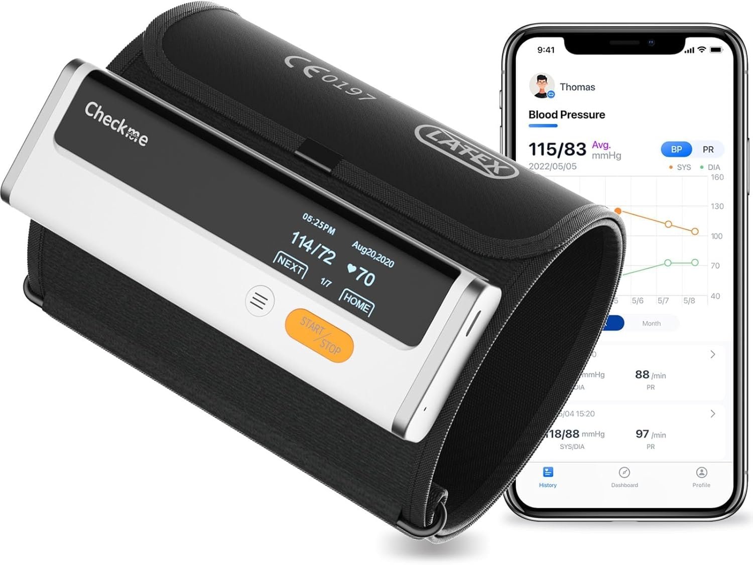 wireless blood pressure monitors