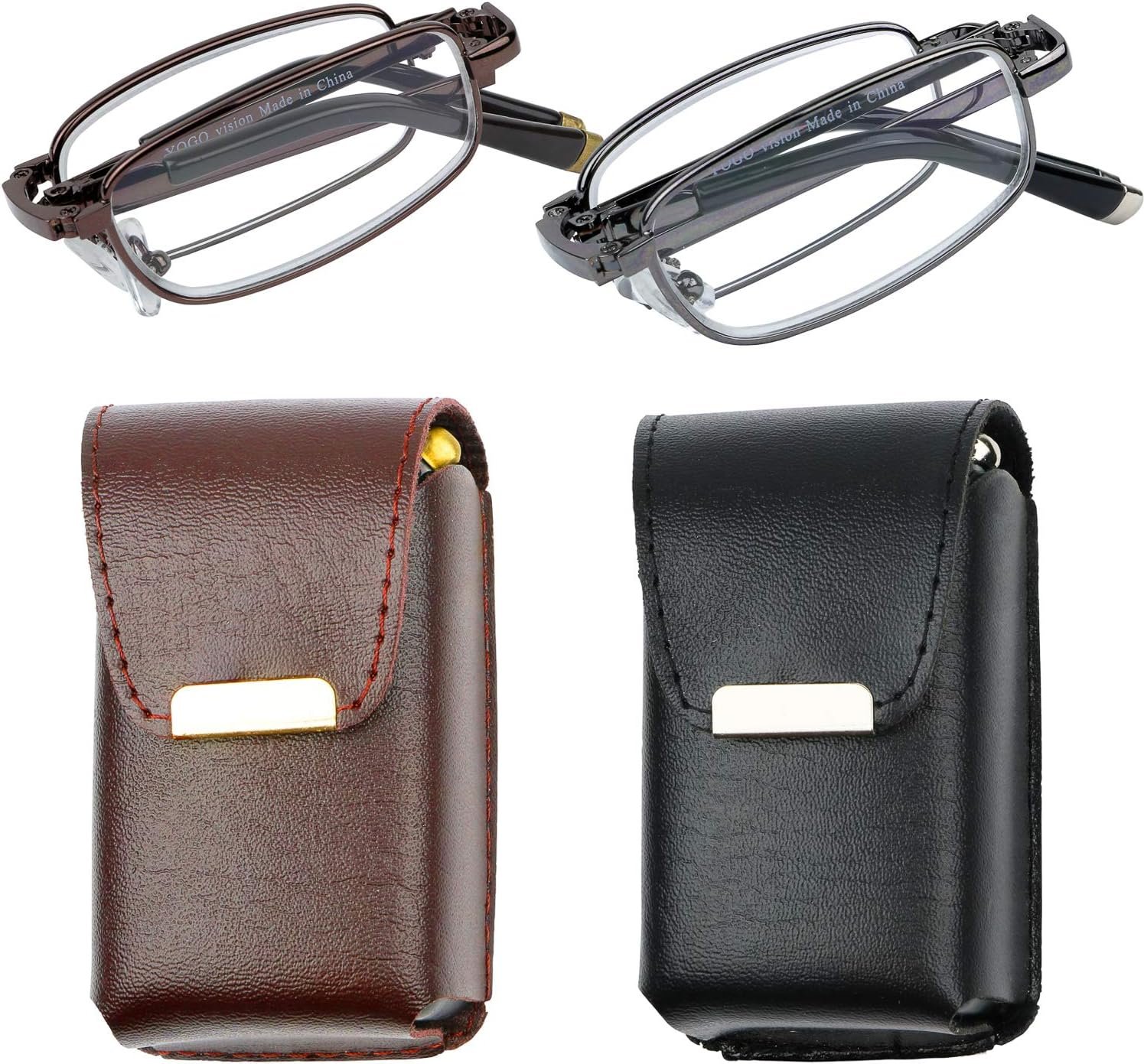senior reading glasses with case
