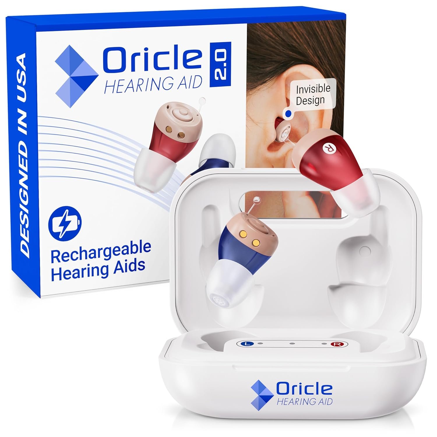 Oricle Standard 2.0 Hearing Aids for Seniors Oricle Hearin...