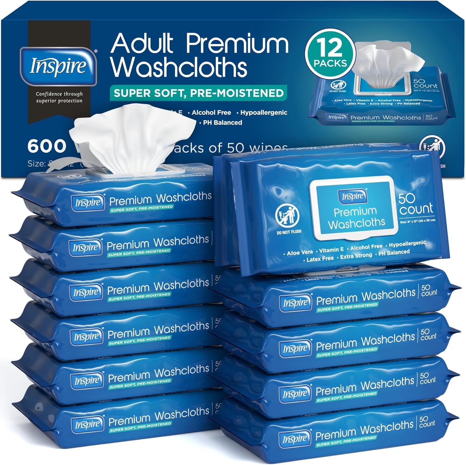 incontinence wipes