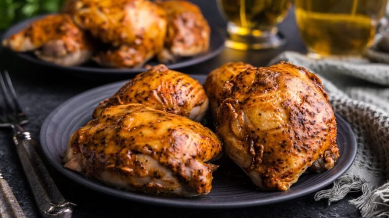 Apple Cider-Glazed Chicken Thighs