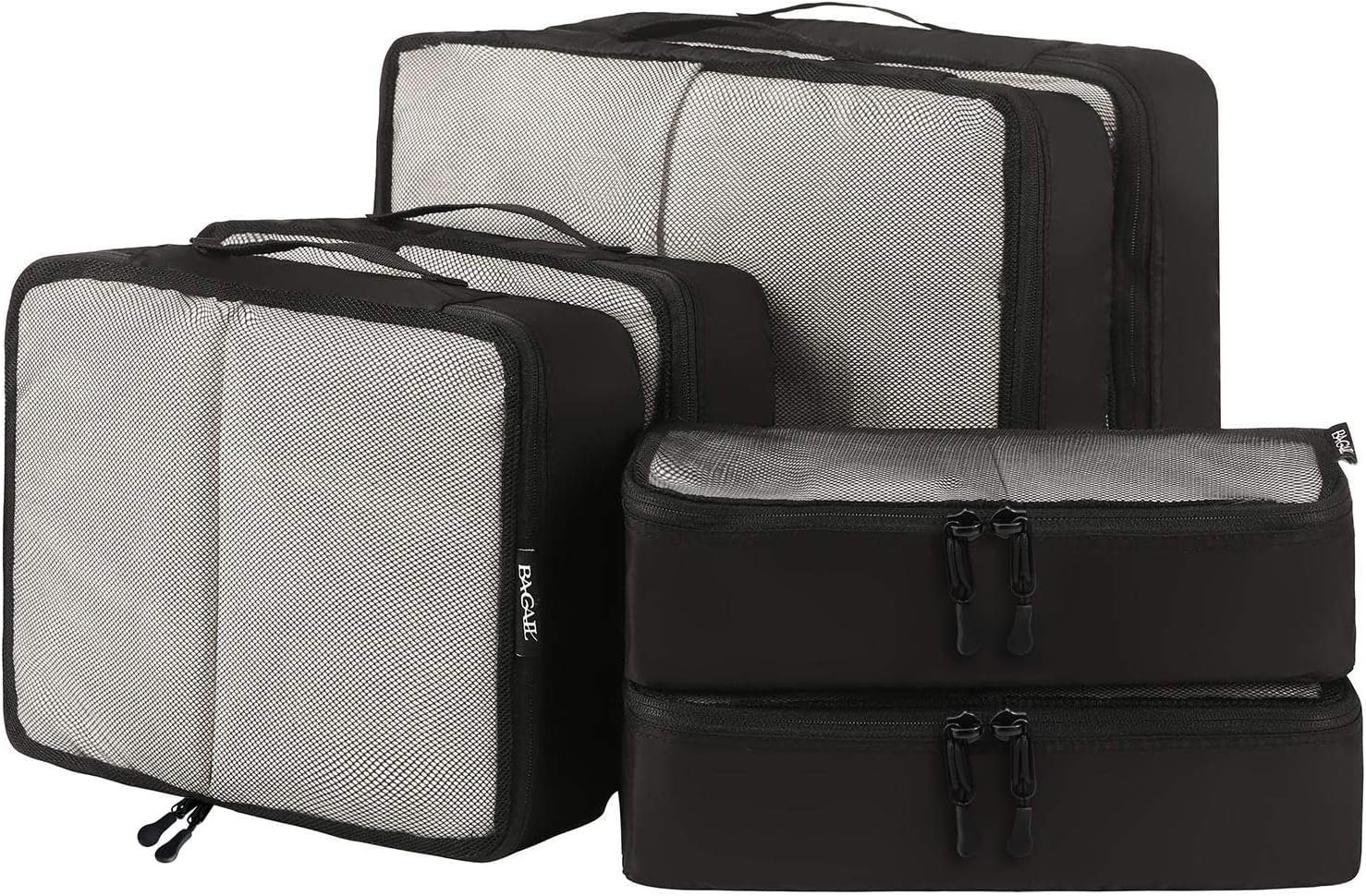 Luggage organizer packing cubes