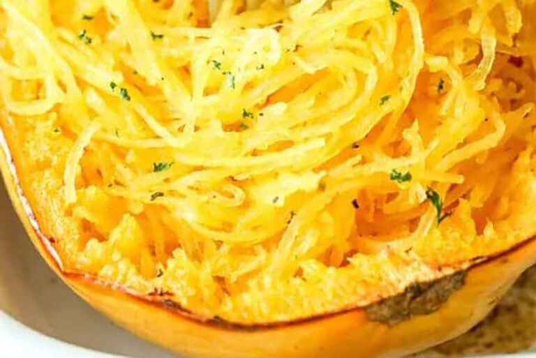 Baked Spaghetti Squash - Spend With Pennies