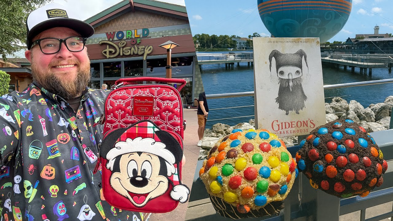 Disney Springs 2025 | Gideon’s Halloween Cookies & Christmas MERCH