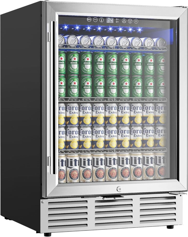 Beverage cooler for hotel rooms