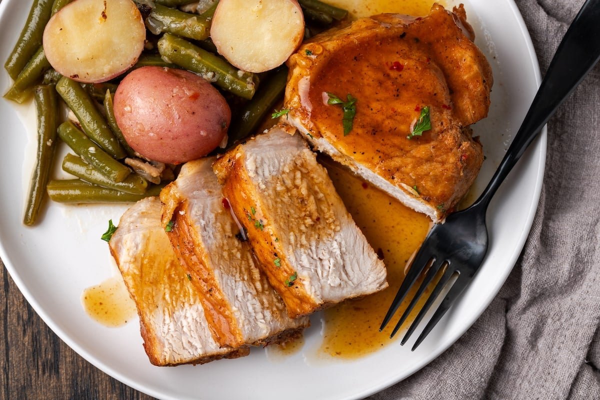 Instant Pot Pork Chops | Cookies and Cups