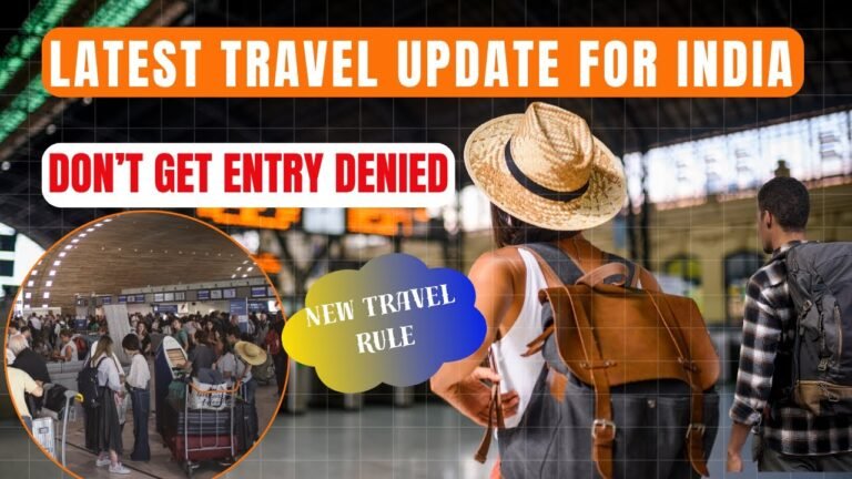 Airplane travel: Visa Requirements