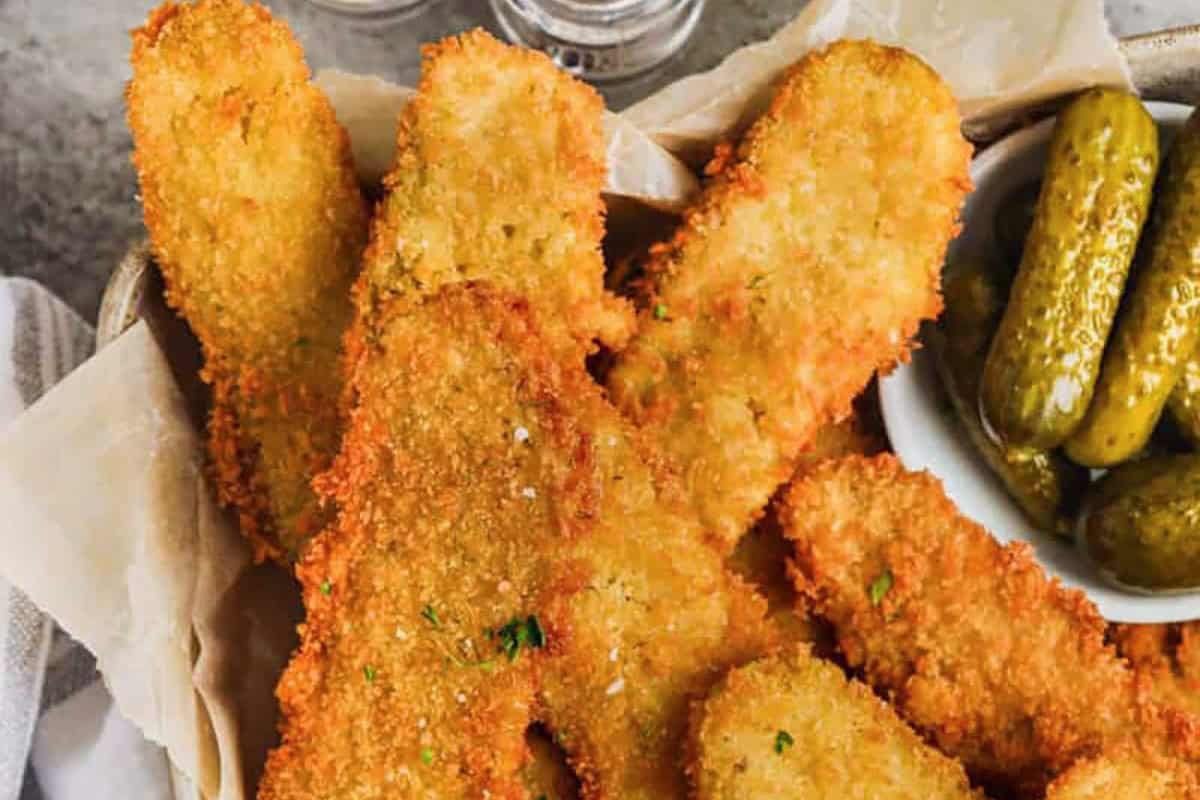 Make Restaurant Worthy Fried Pickles in Minutes