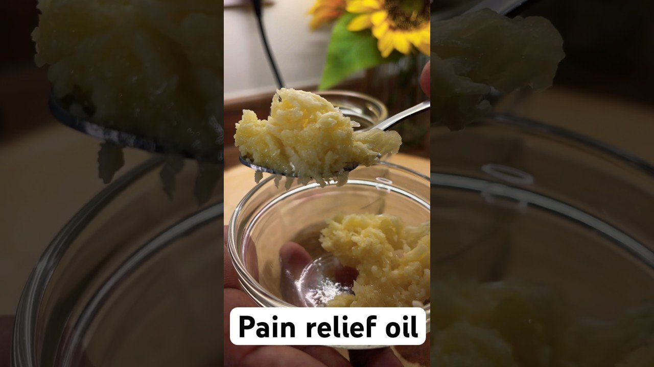 Knee pain relief oils