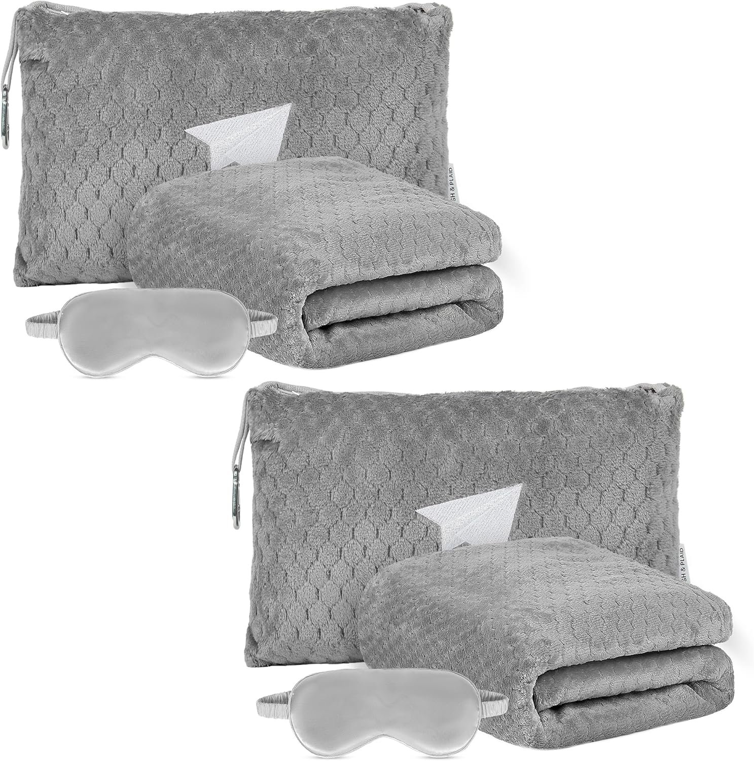 Travel blanket for airplane