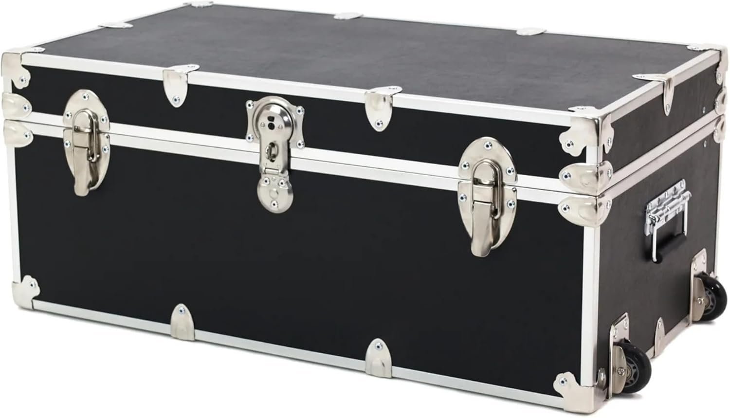 Travel trunk with wheels