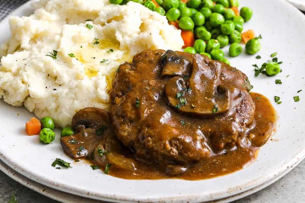 Salisbury Steak Recipe- Spend with Pennies