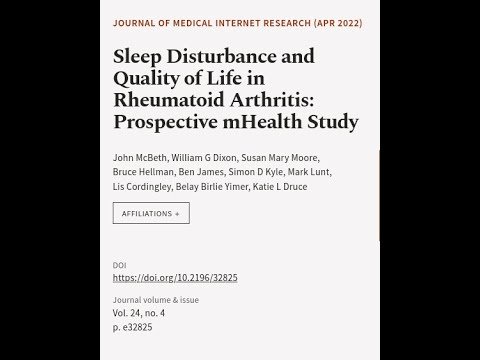 Joint Pain and Sleep Issues