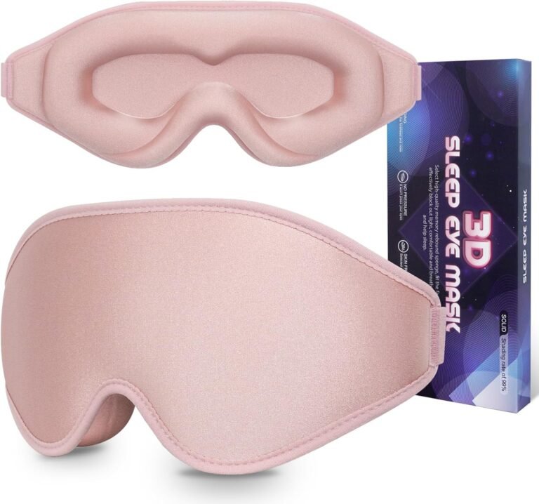Eye mask for sleeping on planes