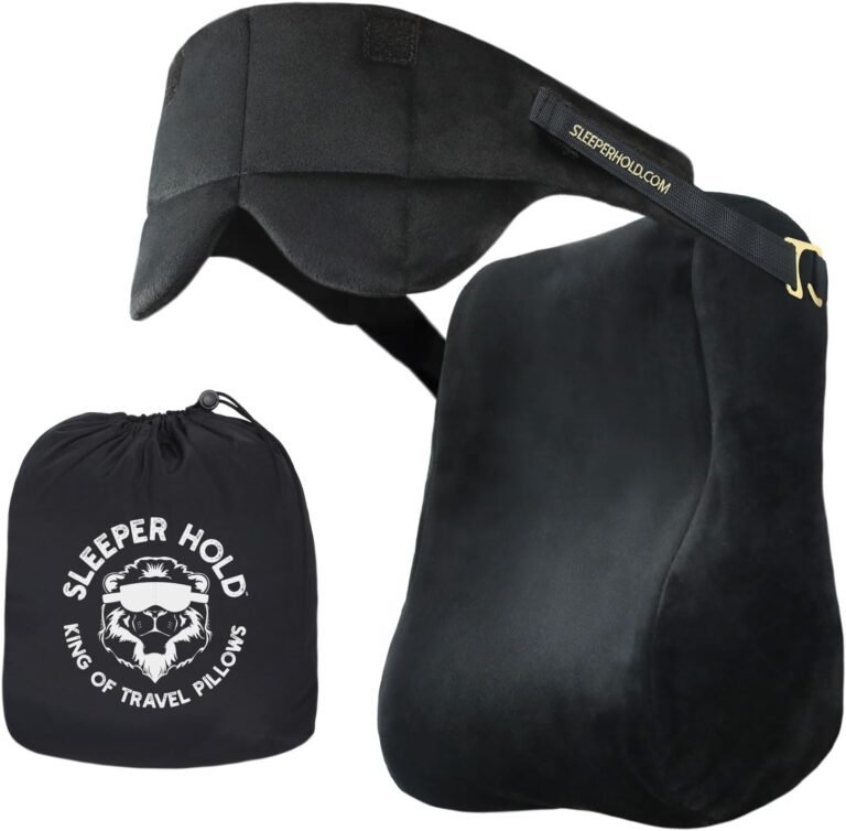 Travel pillow for hotel stays