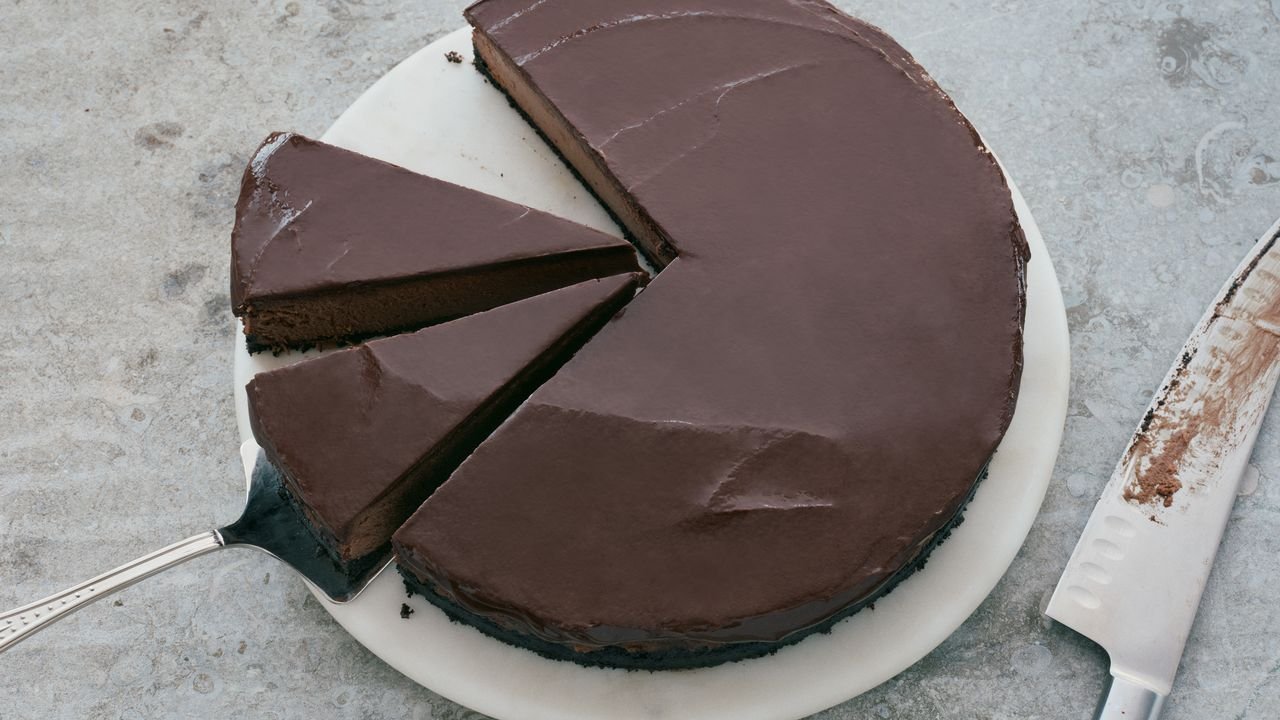 Triple Chocolate Cheesecake Recipe | Epicurious
