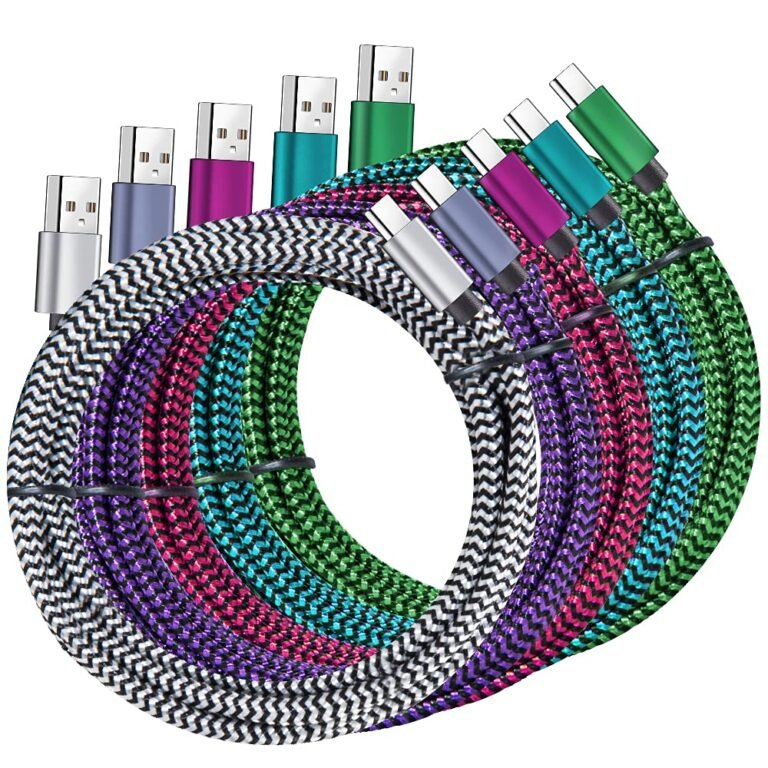 Extra phone charging cables
