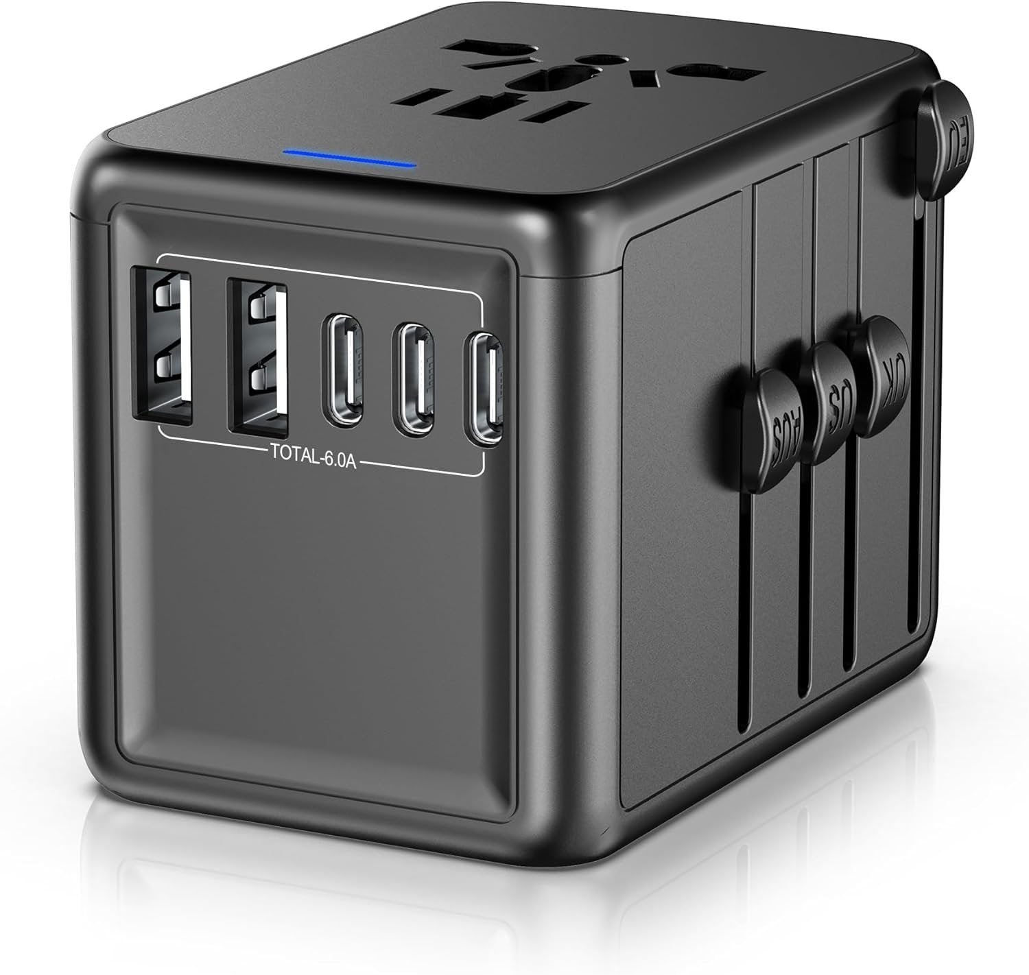 Universal travel adapter for cruise