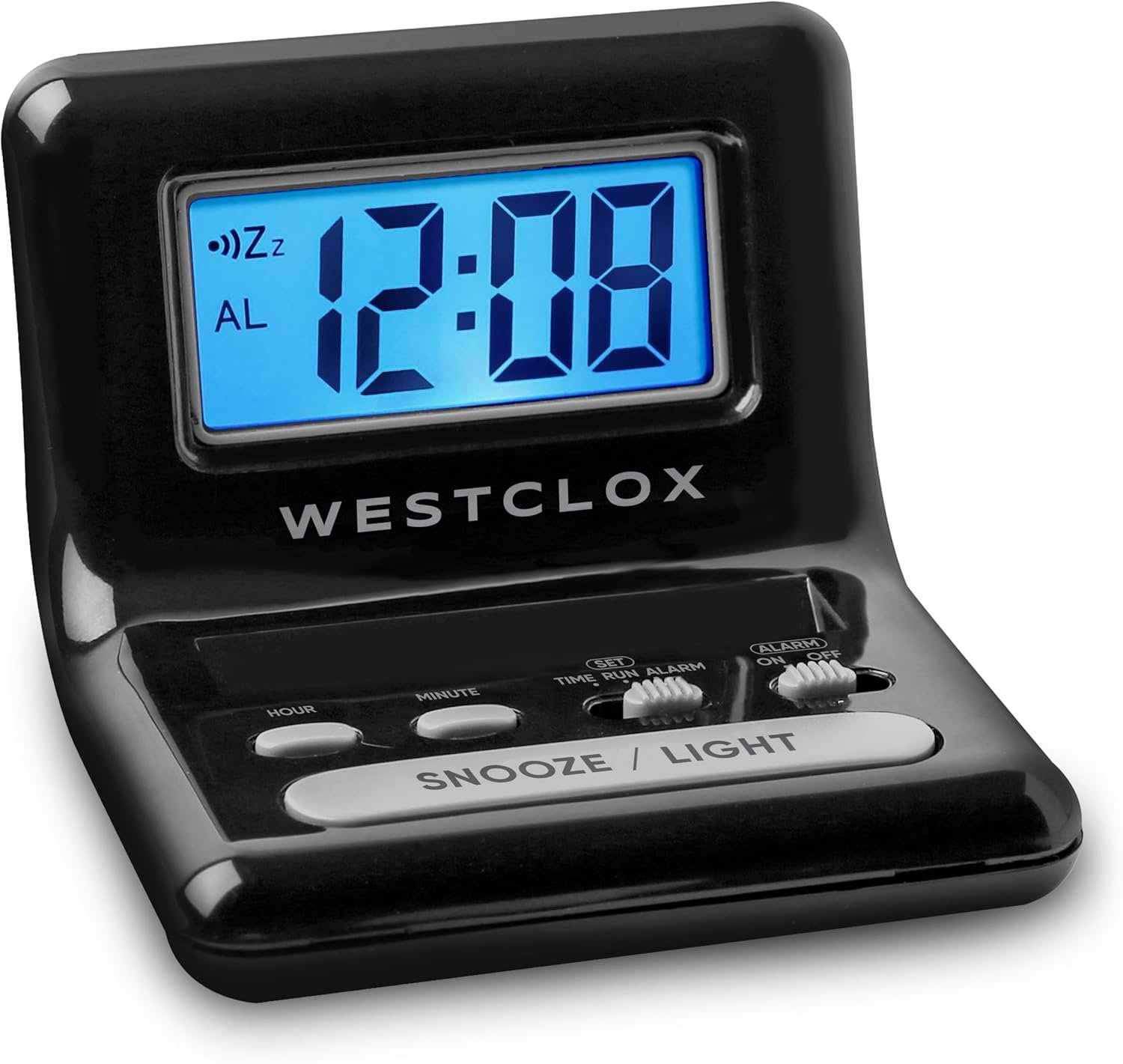 Travel alarm clock
