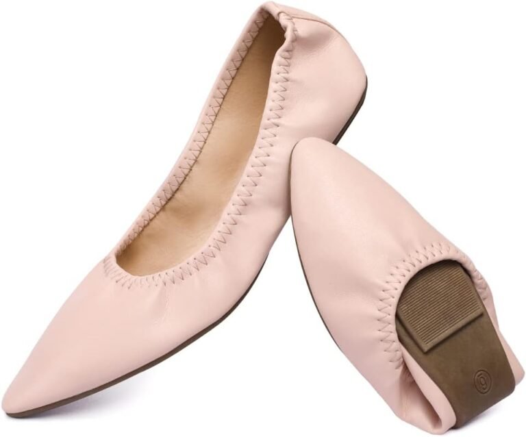 Packable travel flats