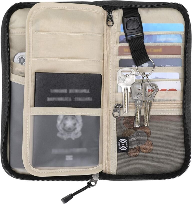 Travel document organizer