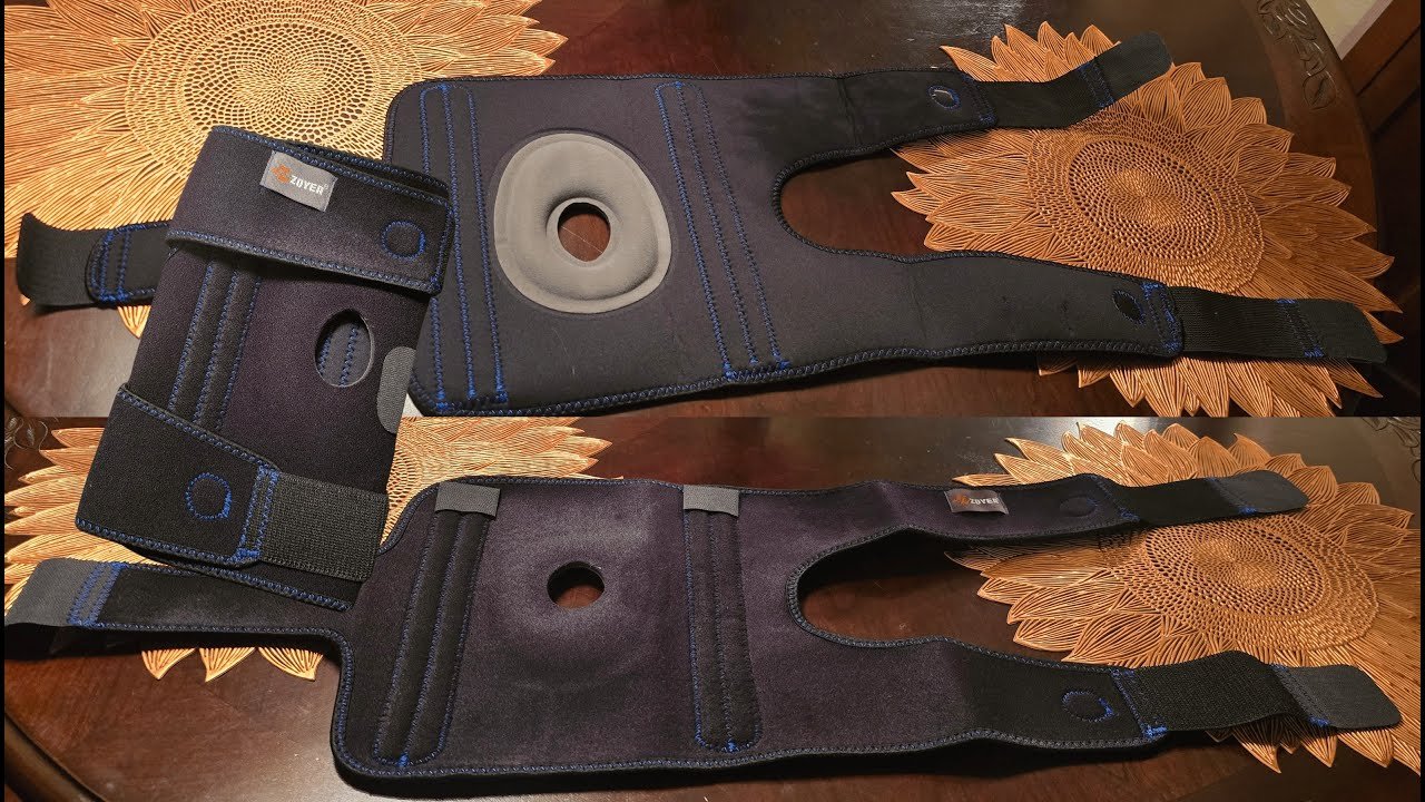 Adjustable knee braces