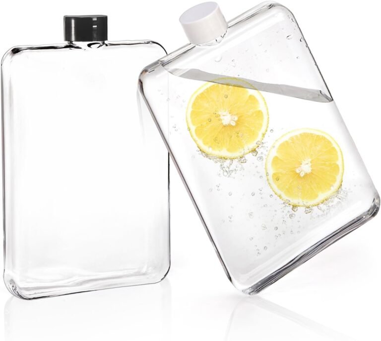 Reusable water bottle for flights