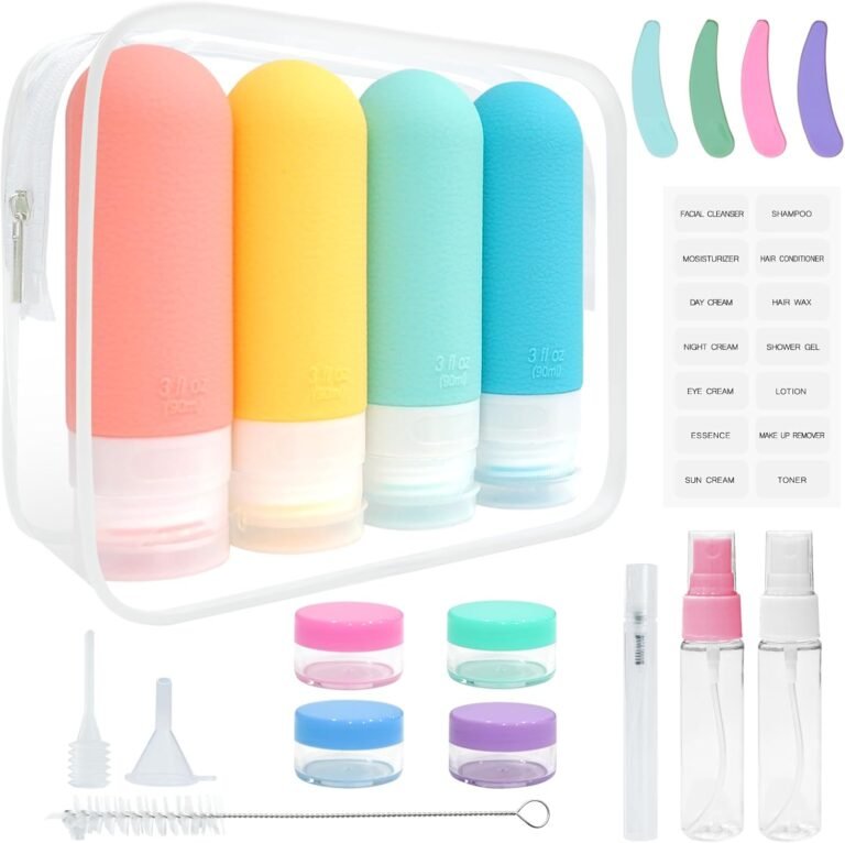 Travel-sized toiletries for cruises