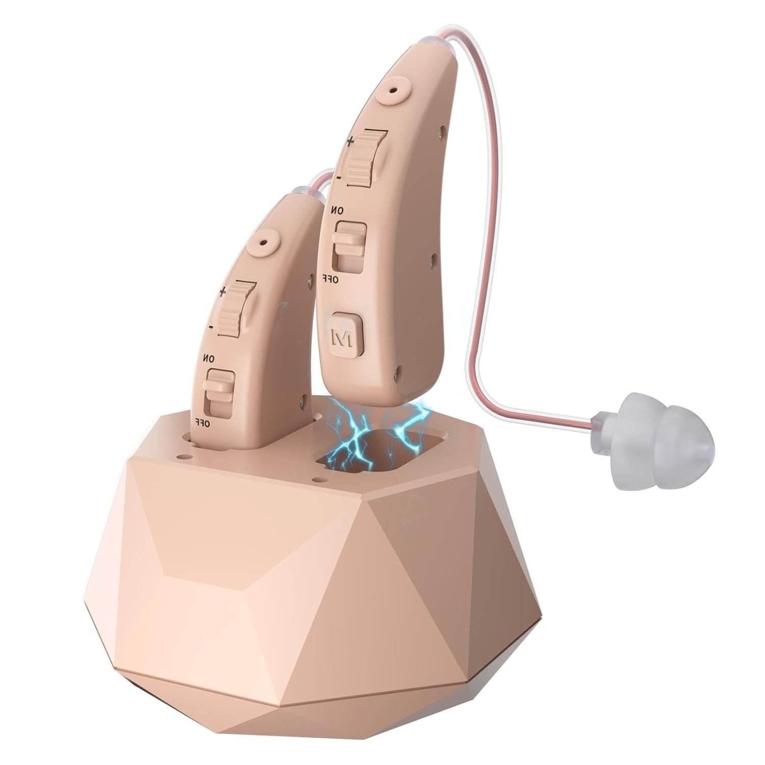 Hearing Aids for Seniors, Rechargeable Hearing Amplifier For...