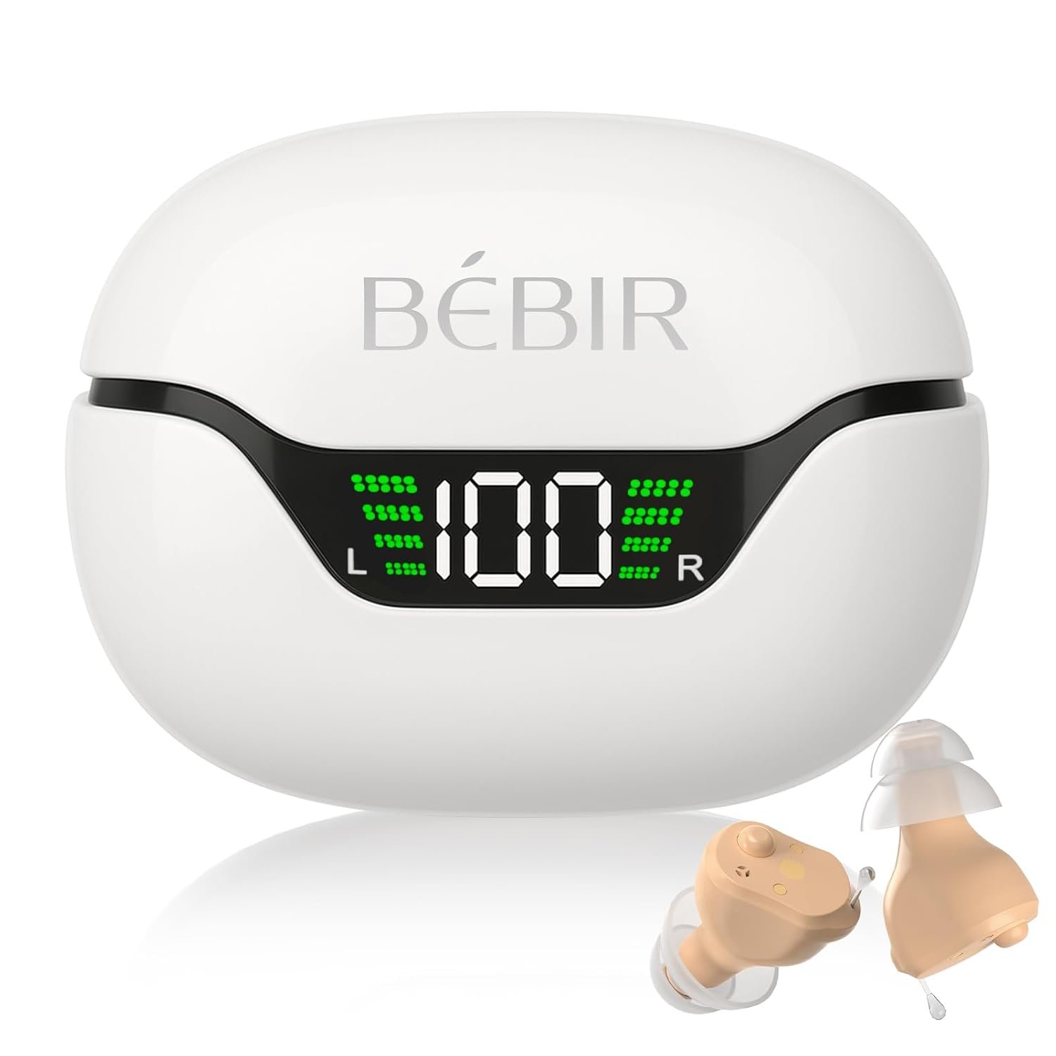 Hearing Aids for Seniors, Rechargeable Noise Cancelling with...