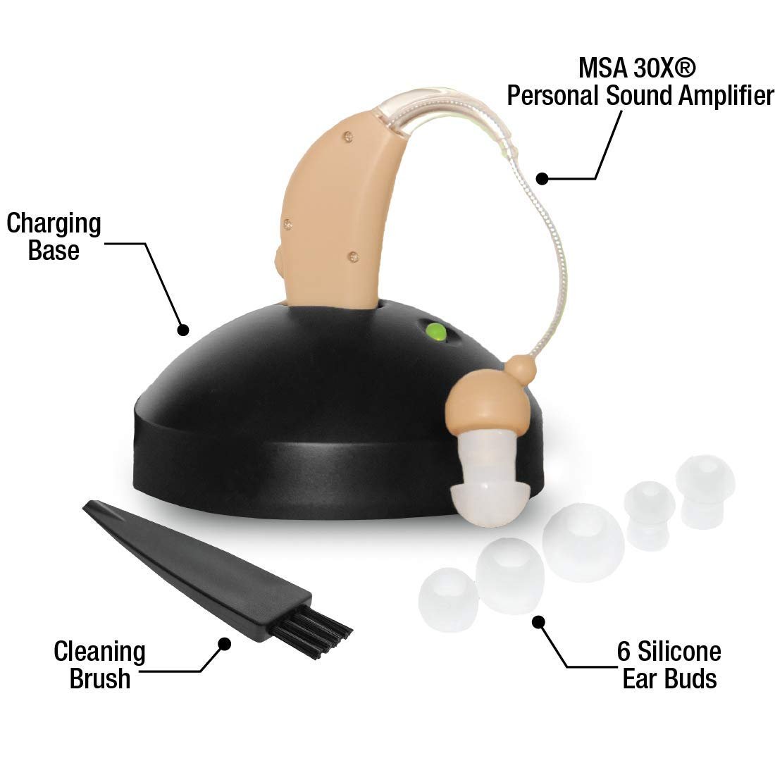Personal Sound Amplifier | FSA or HSA Approved | Comes