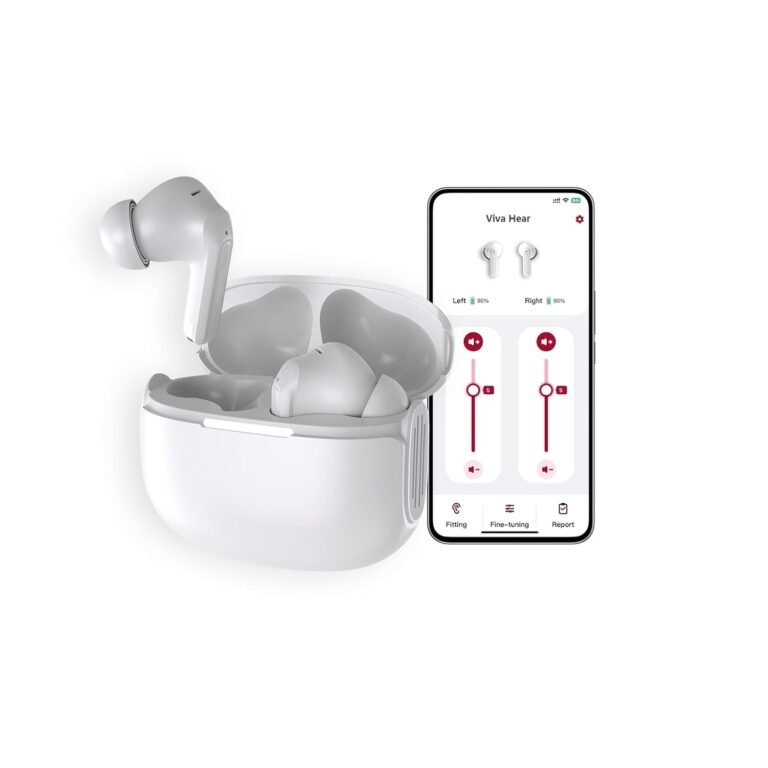Rechargeable Hearing Aids for Seniors – Bluetooth Enabled, A...